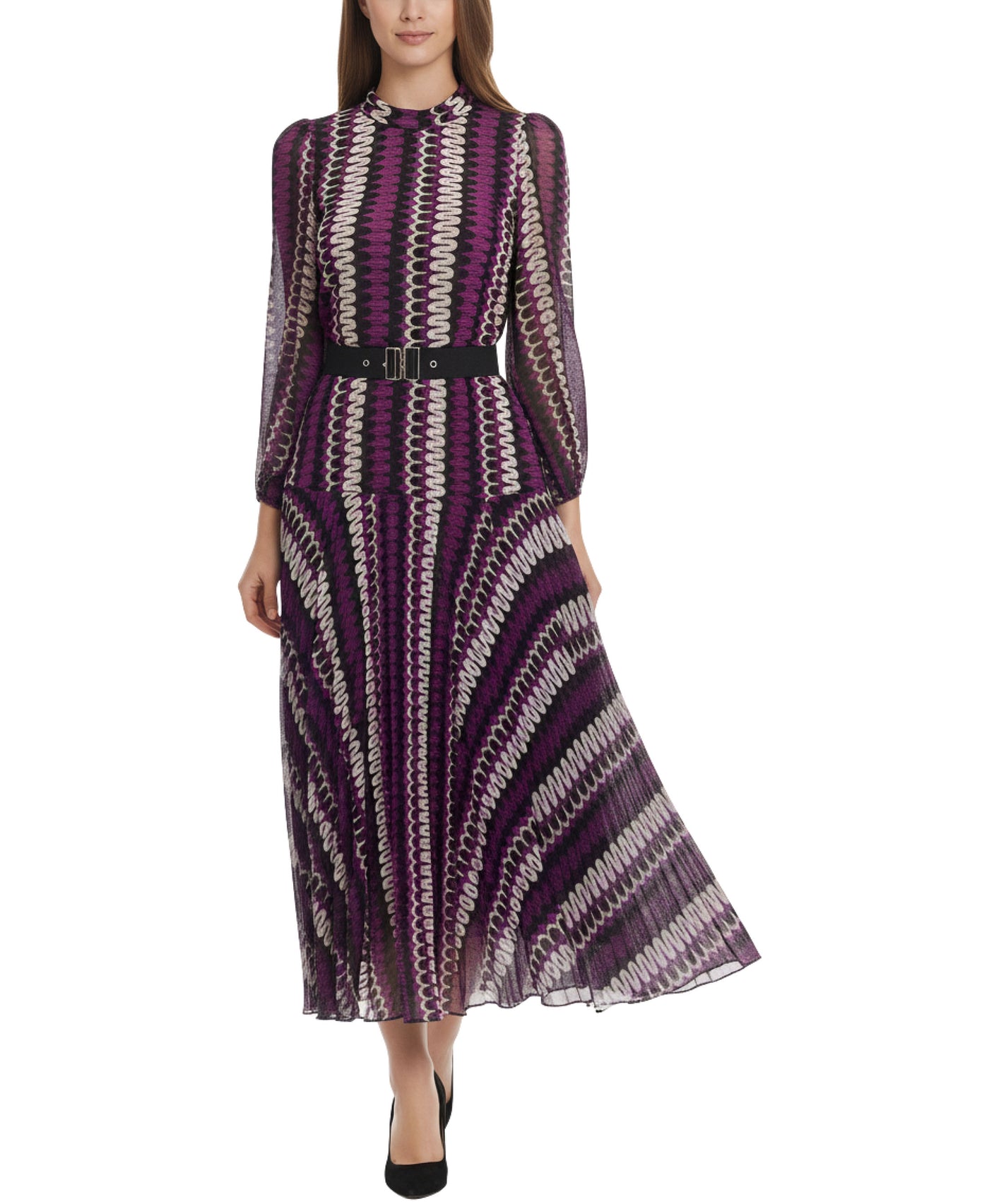 Printed Maxi Dress view 1