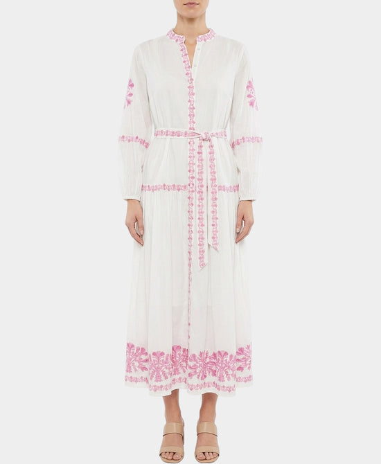 Embroidered Maxi Dress view 1