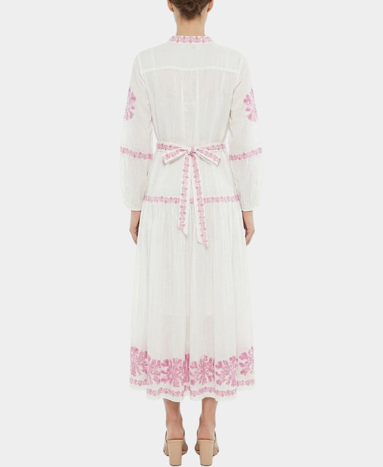 Embroidered Maxi Dress view 2