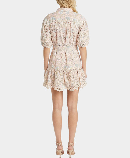 Eyelet Printed Dress view 2