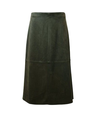 Faux Suede Midi Skirt image 2