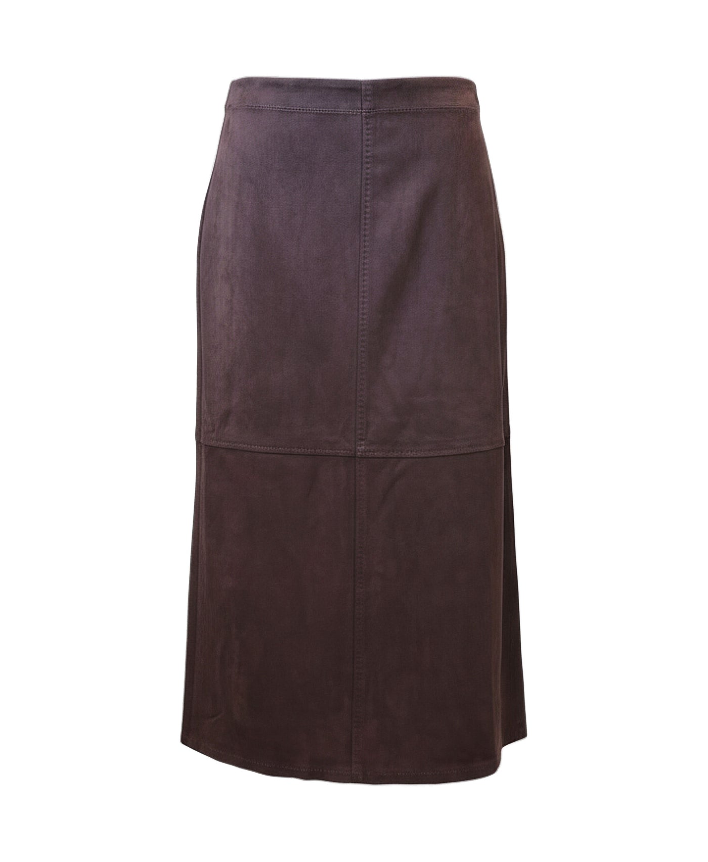 Faux Suede Midi Skirt view 2