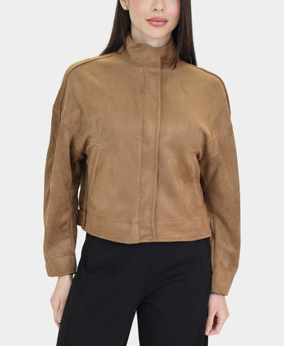 Faux Suede Jacket image 1