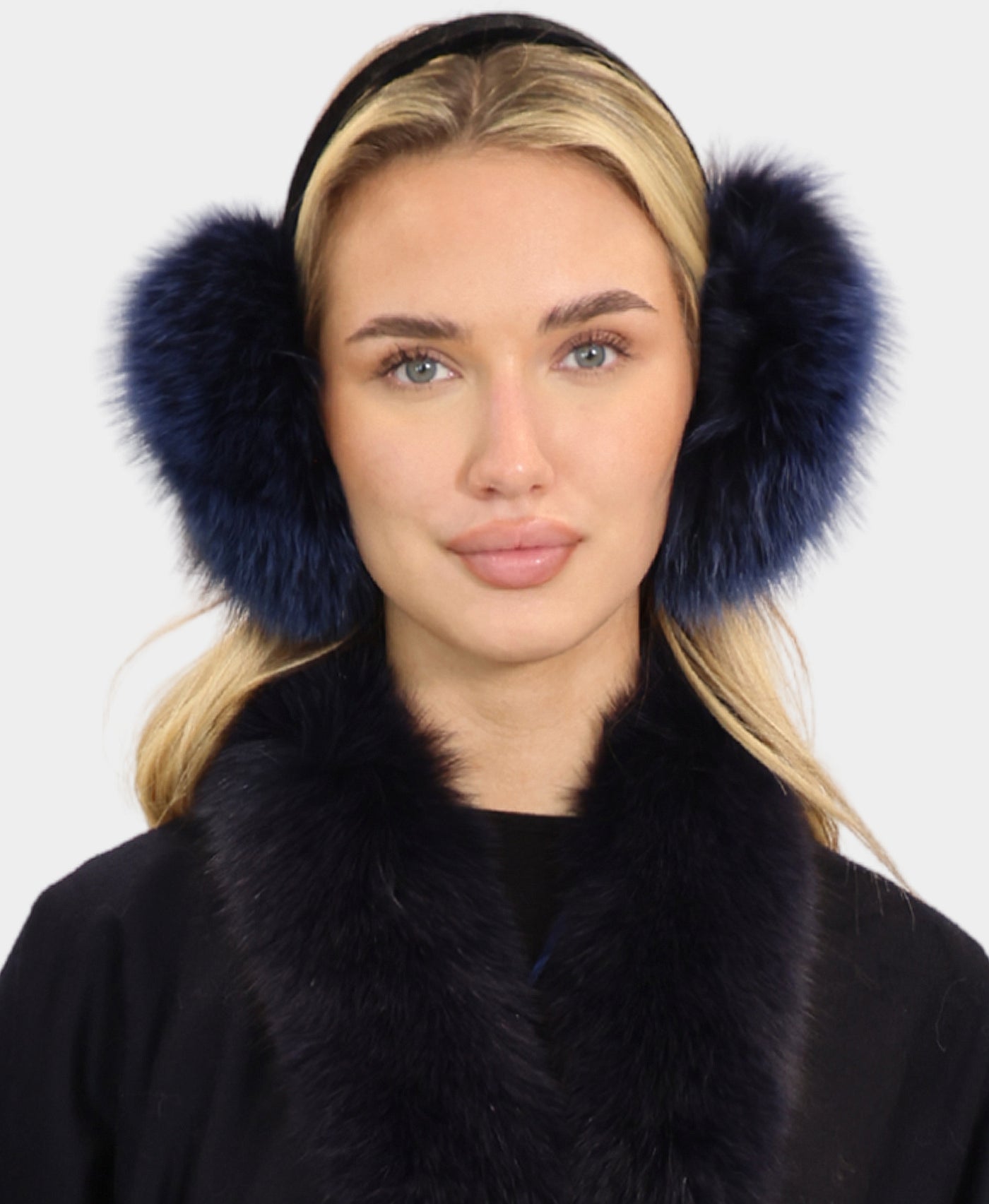 Fox Earmuffs w/ Velvet Band view 1