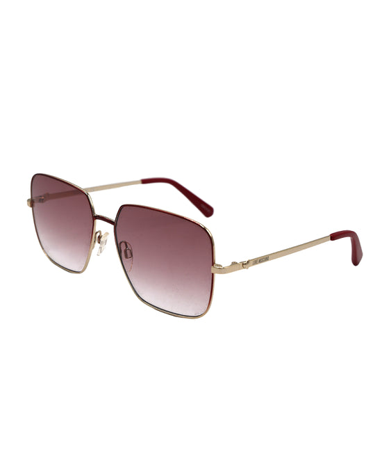 Square Metal Sunglasses view 