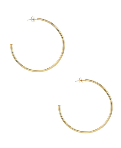 Large Hoop Earrings image 2