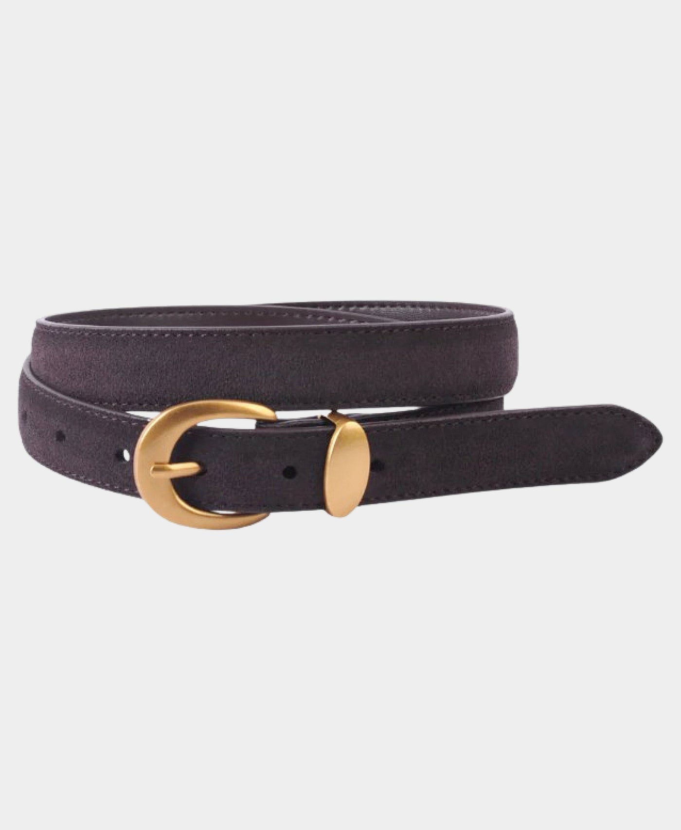 Suede Buckle Belt view 1