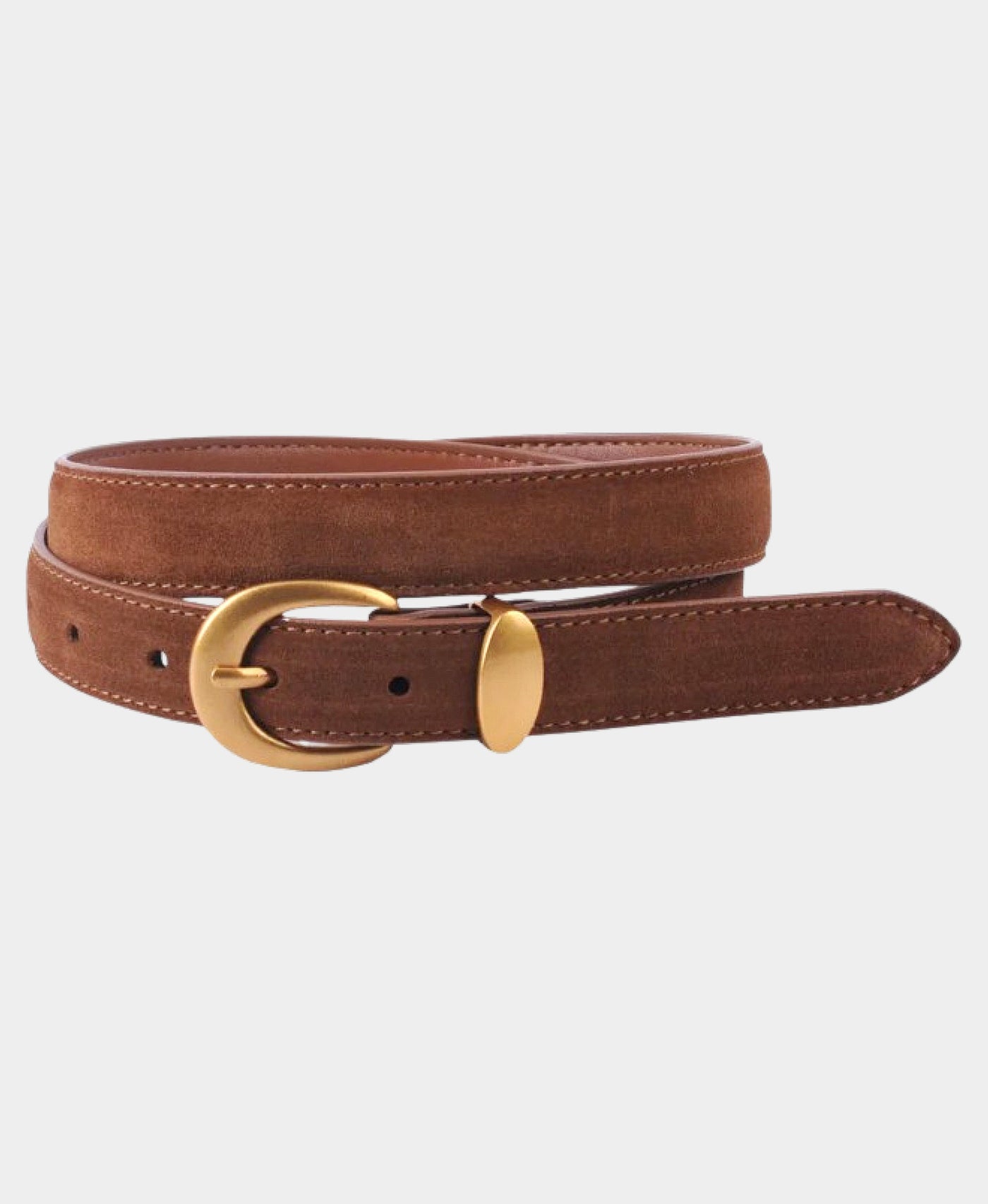 Suede Buckle Belt view 1