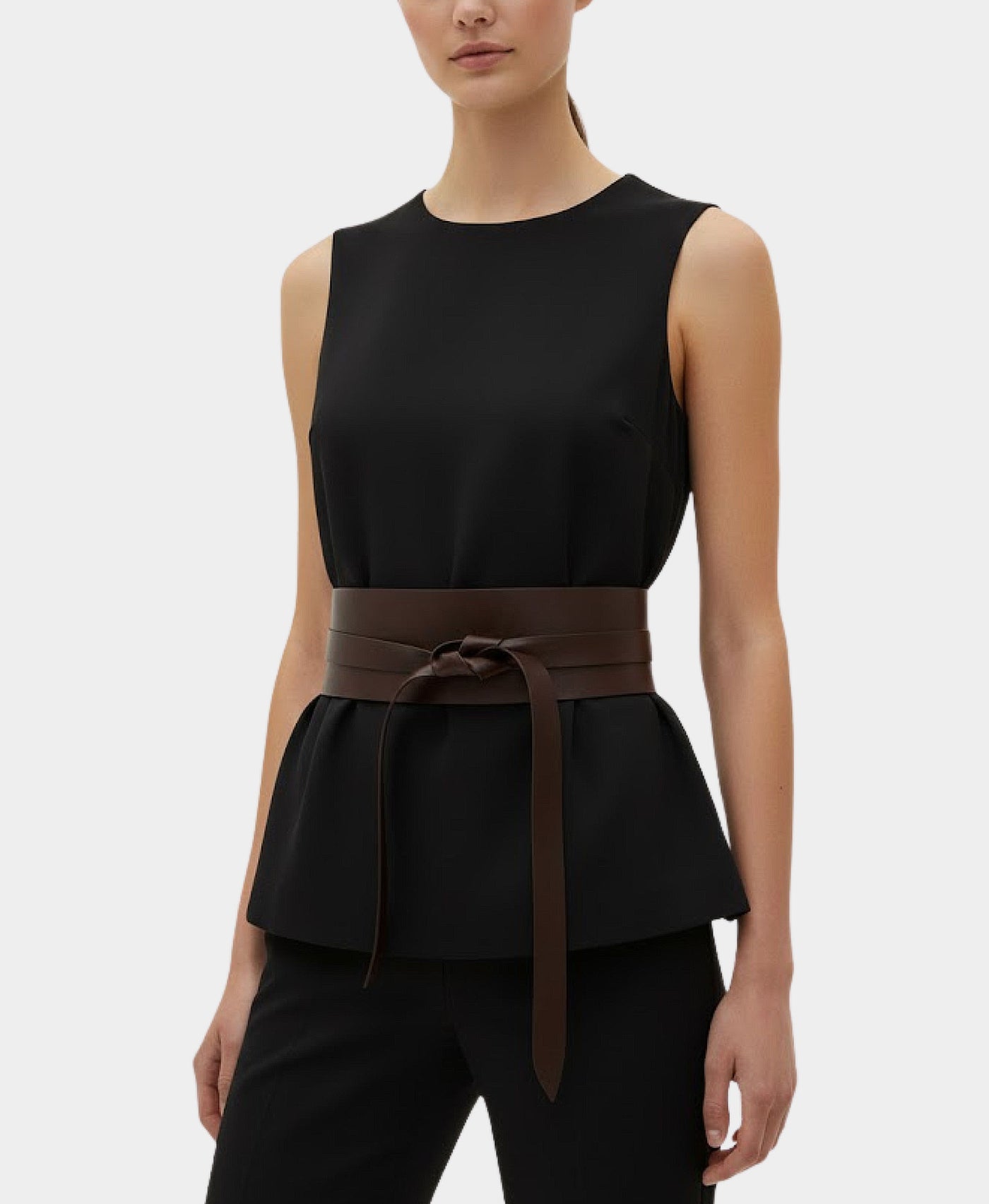 Leather Wrap Belt view 2