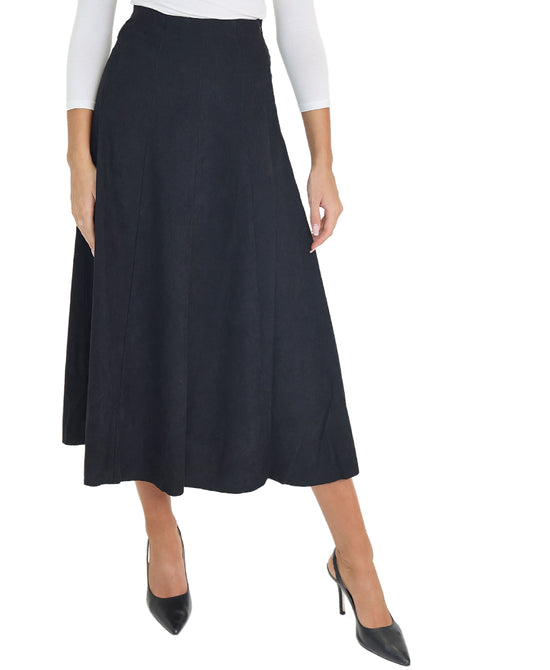 Corduroy Midi Skirt view 