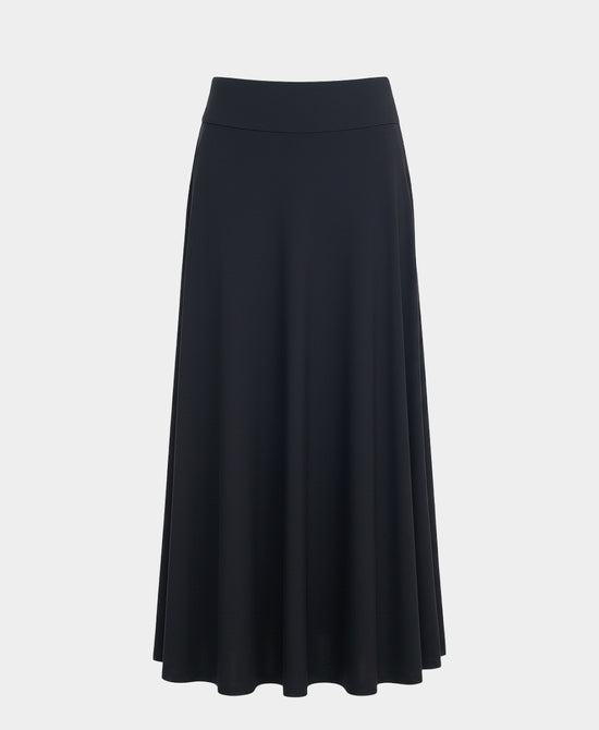 Solid Midi Skirt view 