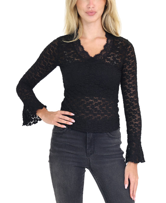 Lace Top view 