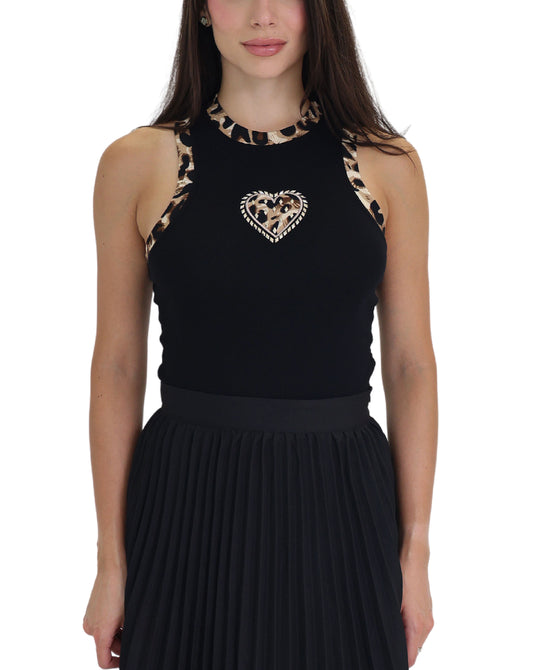 Tank w/ Leopard Trim view 