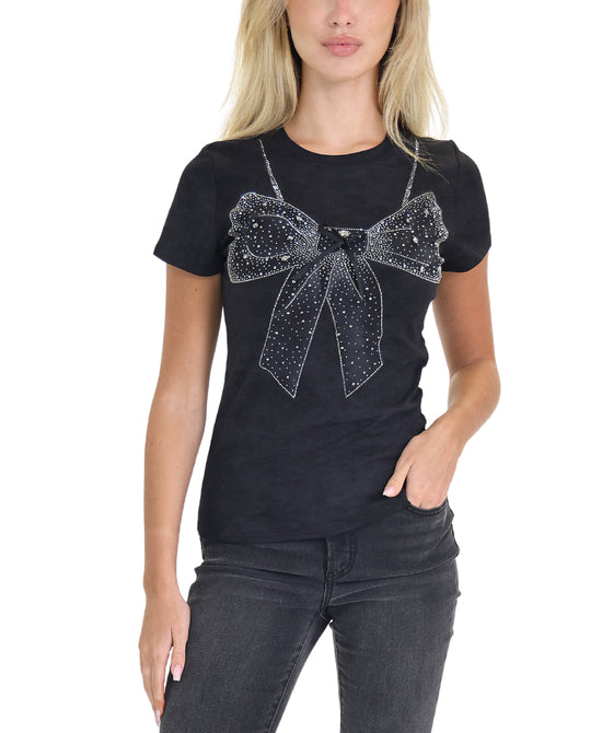 Jeweled Bow Tee view 