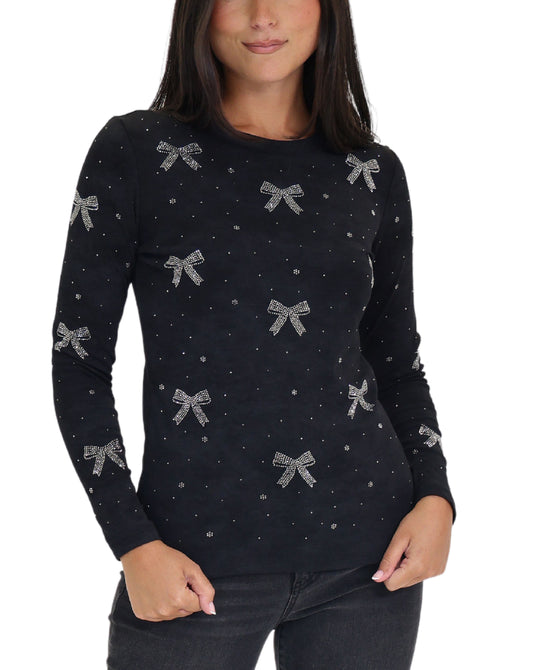 Bow Top w/ Crystals view 