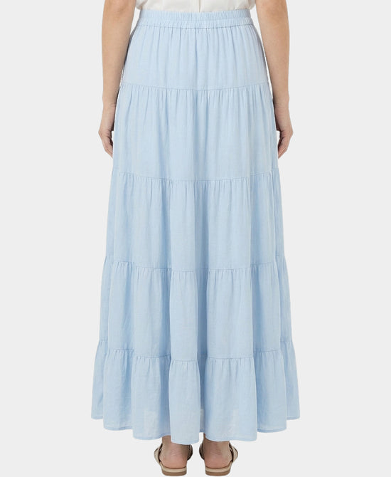 Tiered Maxi Skirt view 2