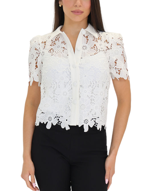 Lace Top view 