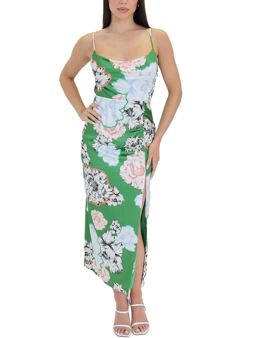 Floral Print Midi Dress view 