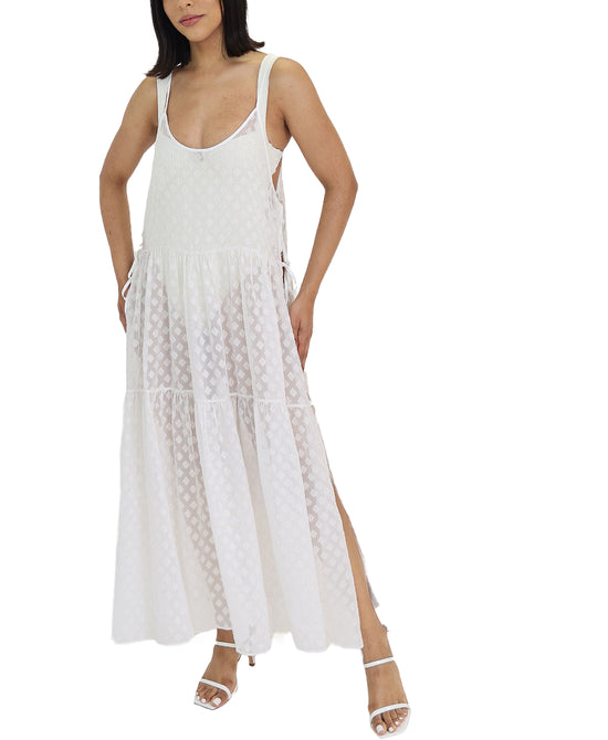 Tiered Swim Cover-Up view 