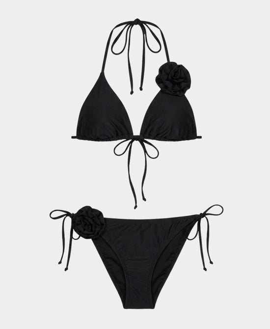 
Rosette Bikini - 2 Pc Set in BLACK view 2