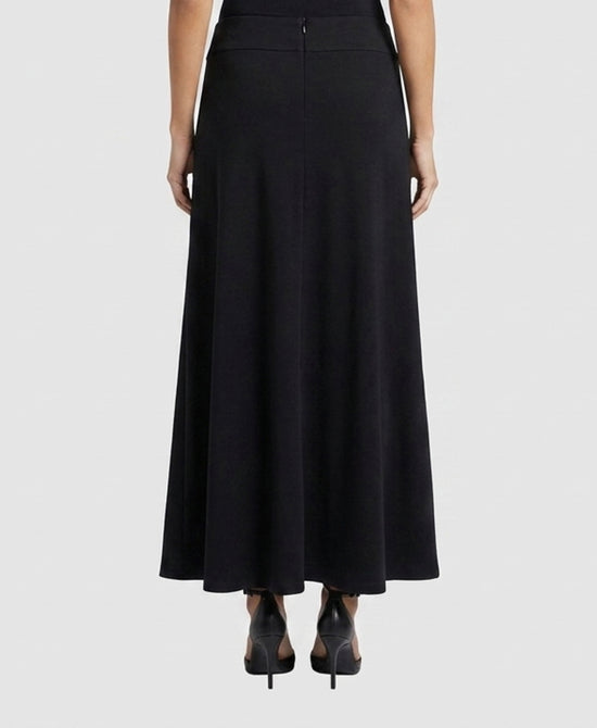 
Midi Skirt w/ Pockets in BLACK view 2