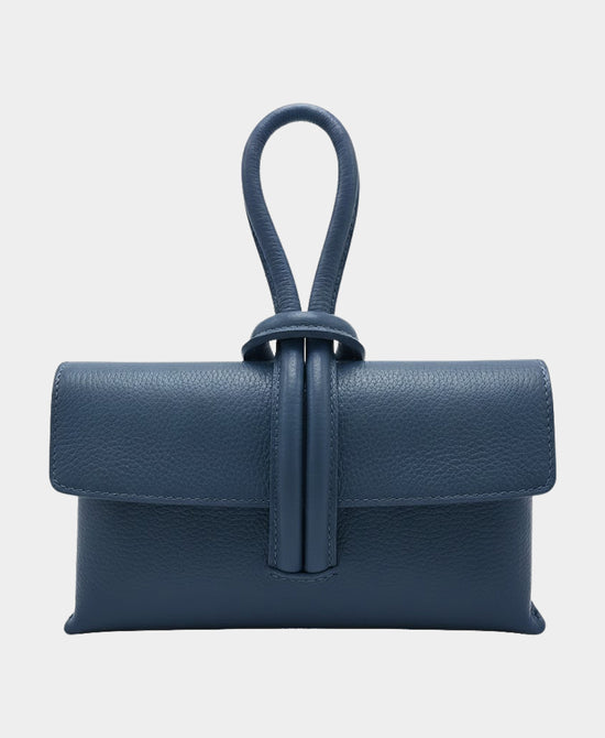 Leather Loop Handle Handbag view 