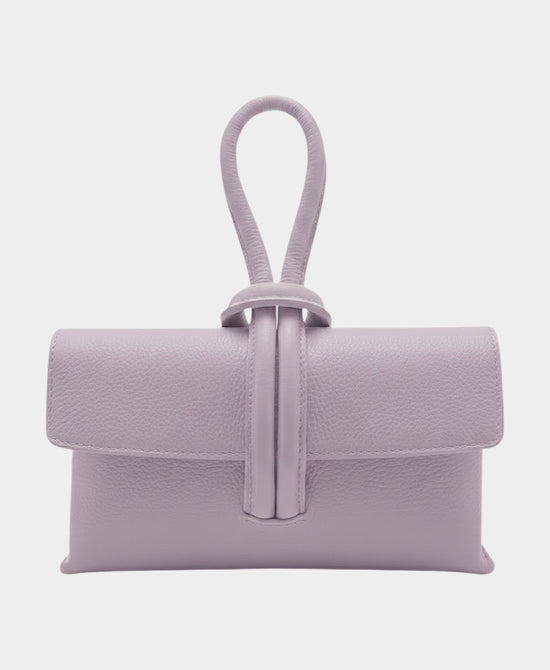 Leather Loop Handle Handbag view 