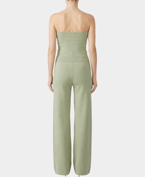 Knit Tube Top and Knit Pants Set- 2 Pc Set view 2