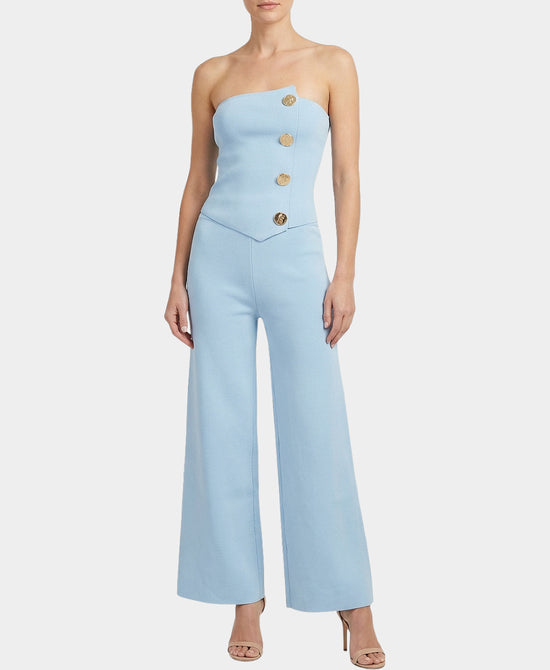 Knit Tube Top and Knit Pants Set- 2 Pc Set view 1