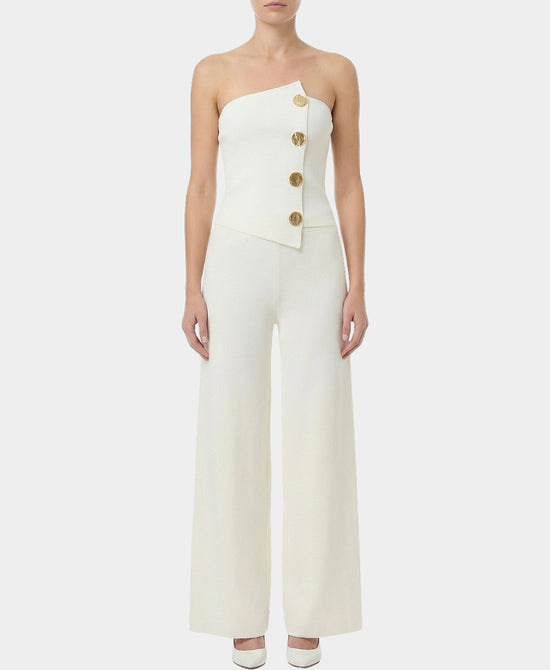 Knit Tube Top and Knit Pants Set- 2 Pc Set view 1