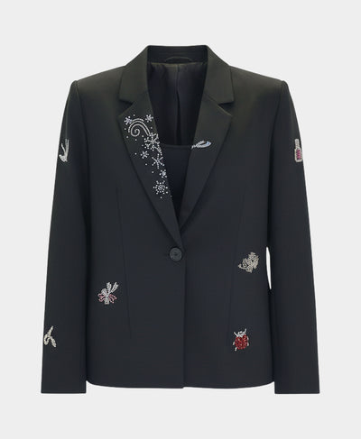 Blazer w/ Crystals image 2