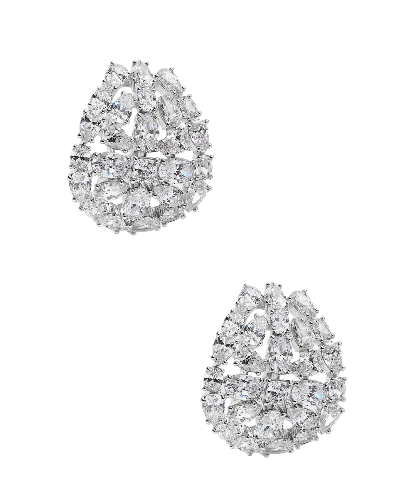 Cubic Zirconia Stud Earrings view 2