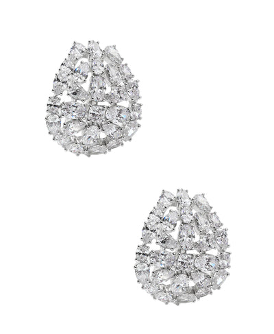 Cubic Zirconia Stud Earrings image 2