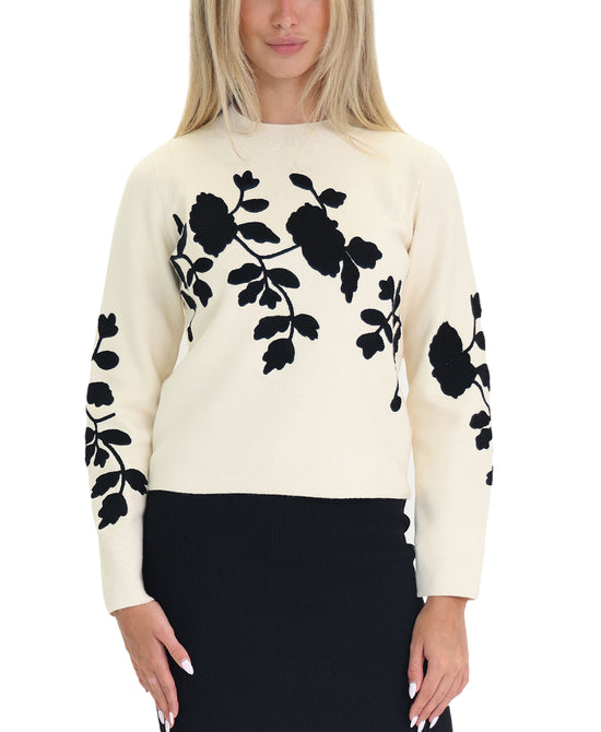 Embroidered Sweater view 