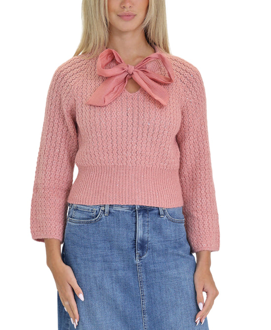 Sweater w/ Sequin Accents view 