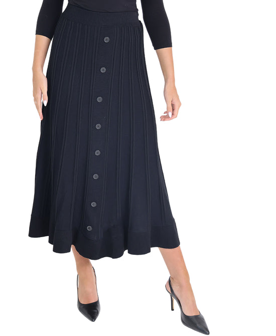 Knit Midi Skirt view 