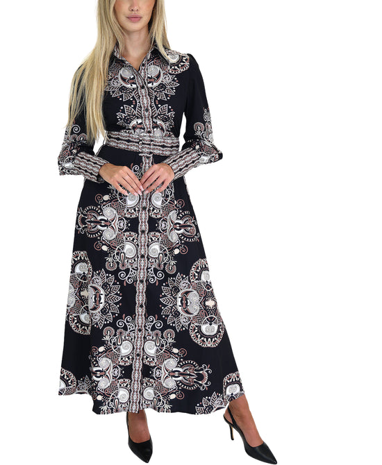 Print Maxi Dress view 