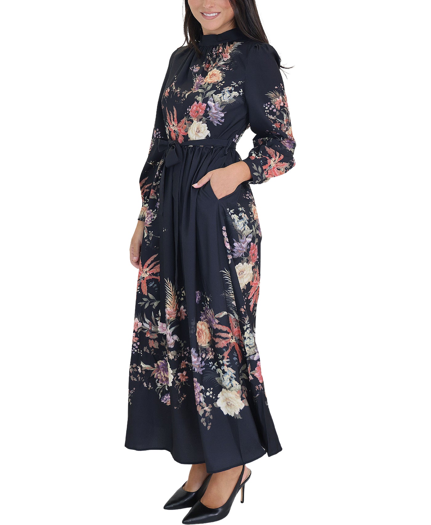 Floral Maxi Dress view 1