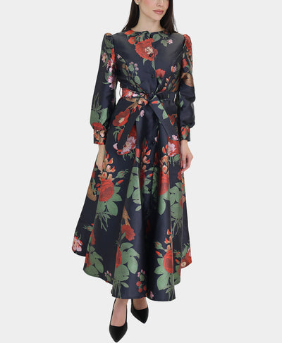 Floral Print Maxi Dress image 1