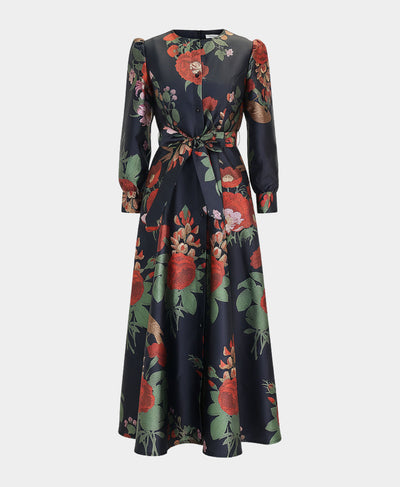 Floral Print Maxi Dress image 2