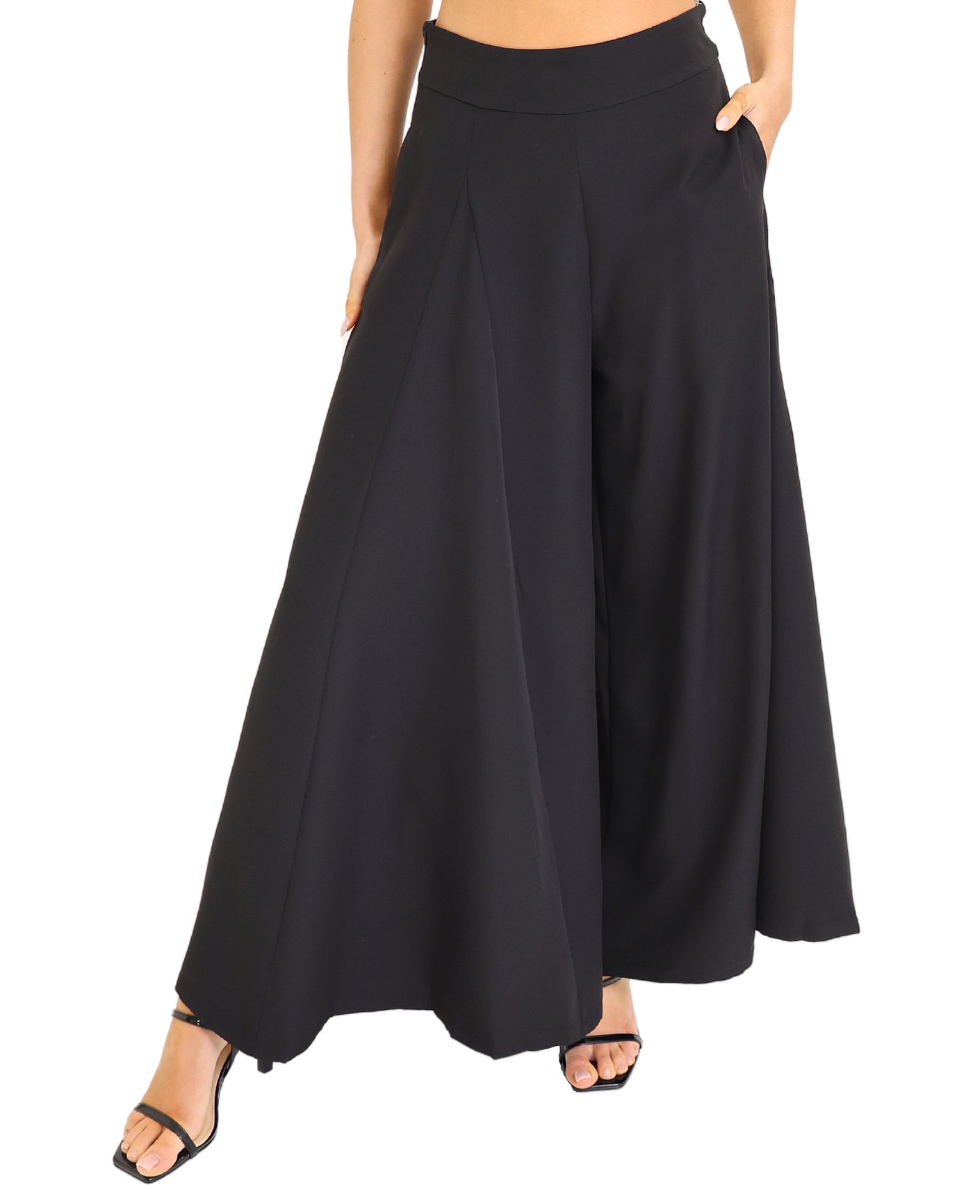 High Waisted Wide Leg Pants view 1