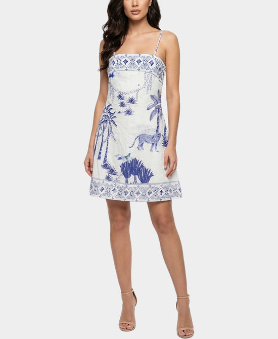 Tropical Print Dress view 1