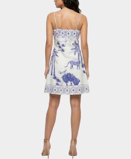 Tropical Print Dress view 2