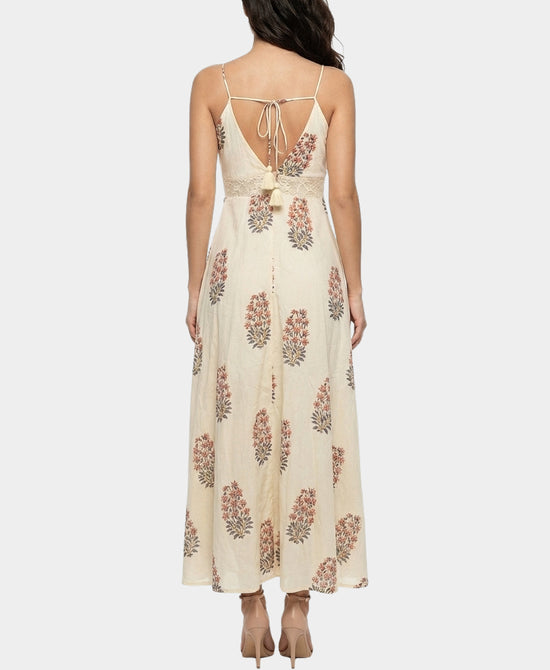 Floral Print Maxi Dress view 2