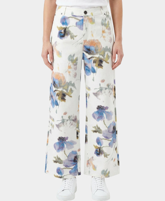 Printed Jeans view 1