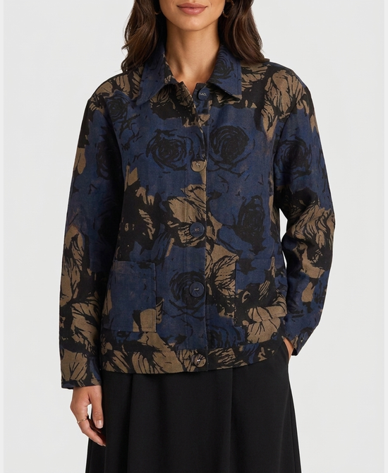 
Floral Shacket in MULTI view 1