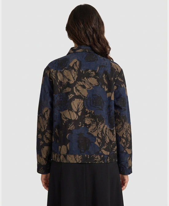
Floral Shacket in MULTI view 2