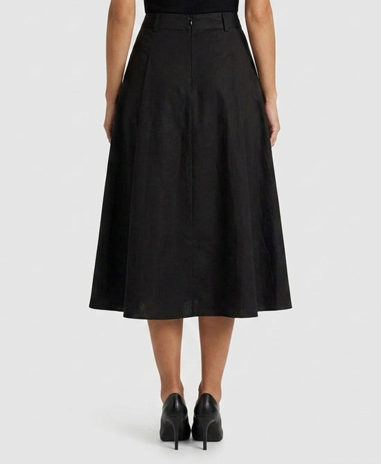 
Midi Skirt in BLACK view 1