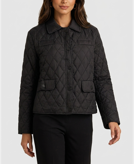 
Quilted Jacket in BLACK view 1
