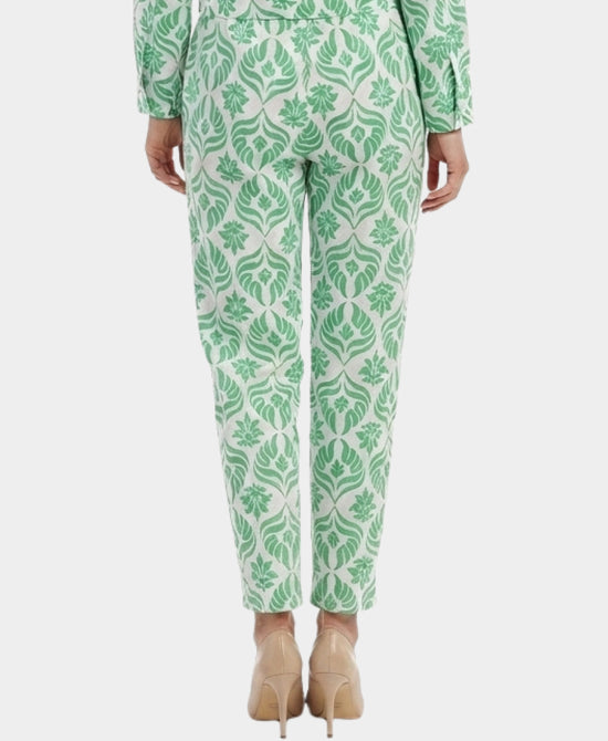 
Print Pants in WHITE/GREEN view 2